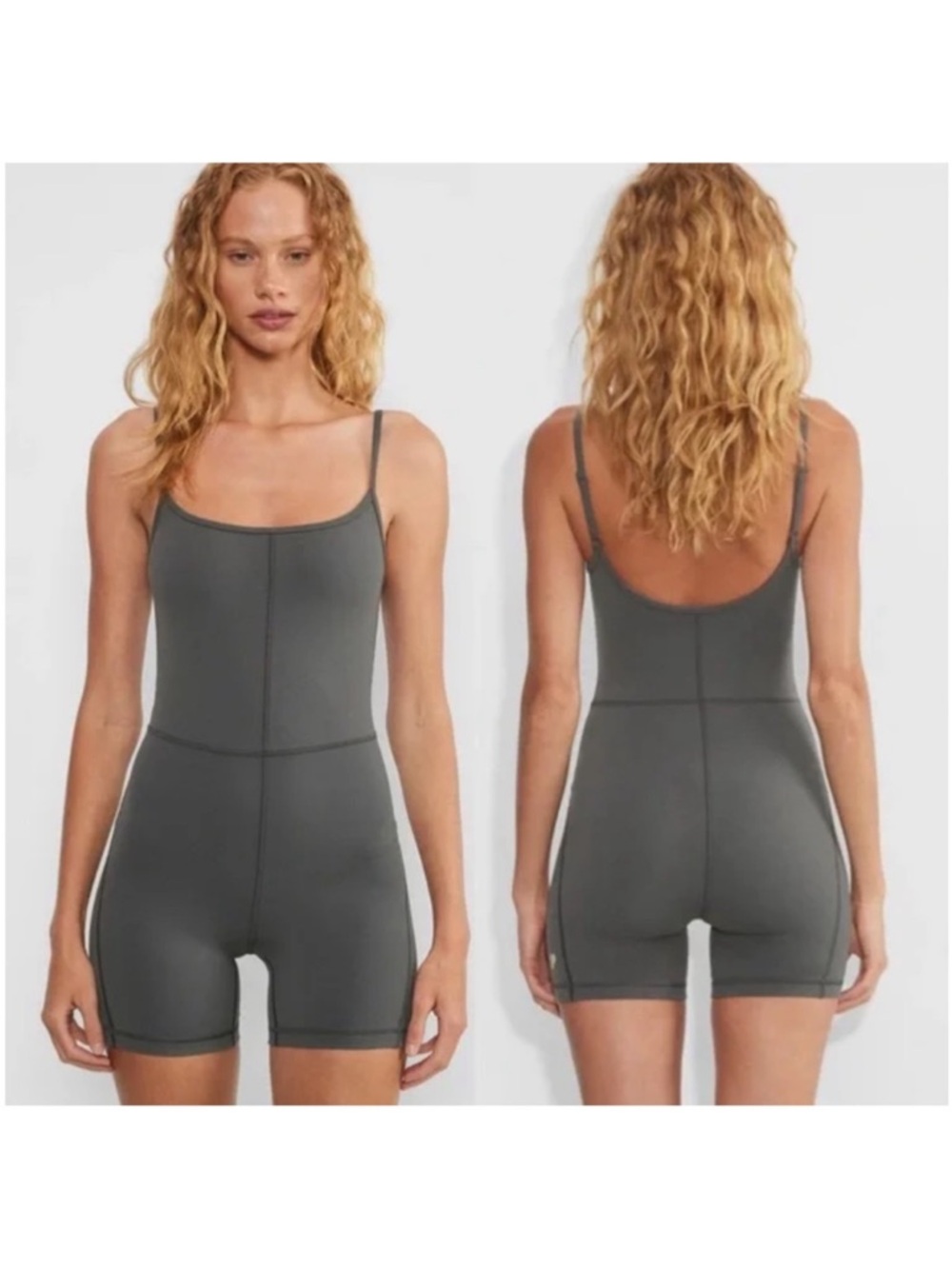 Aritzia WILFRED FREE gray romper